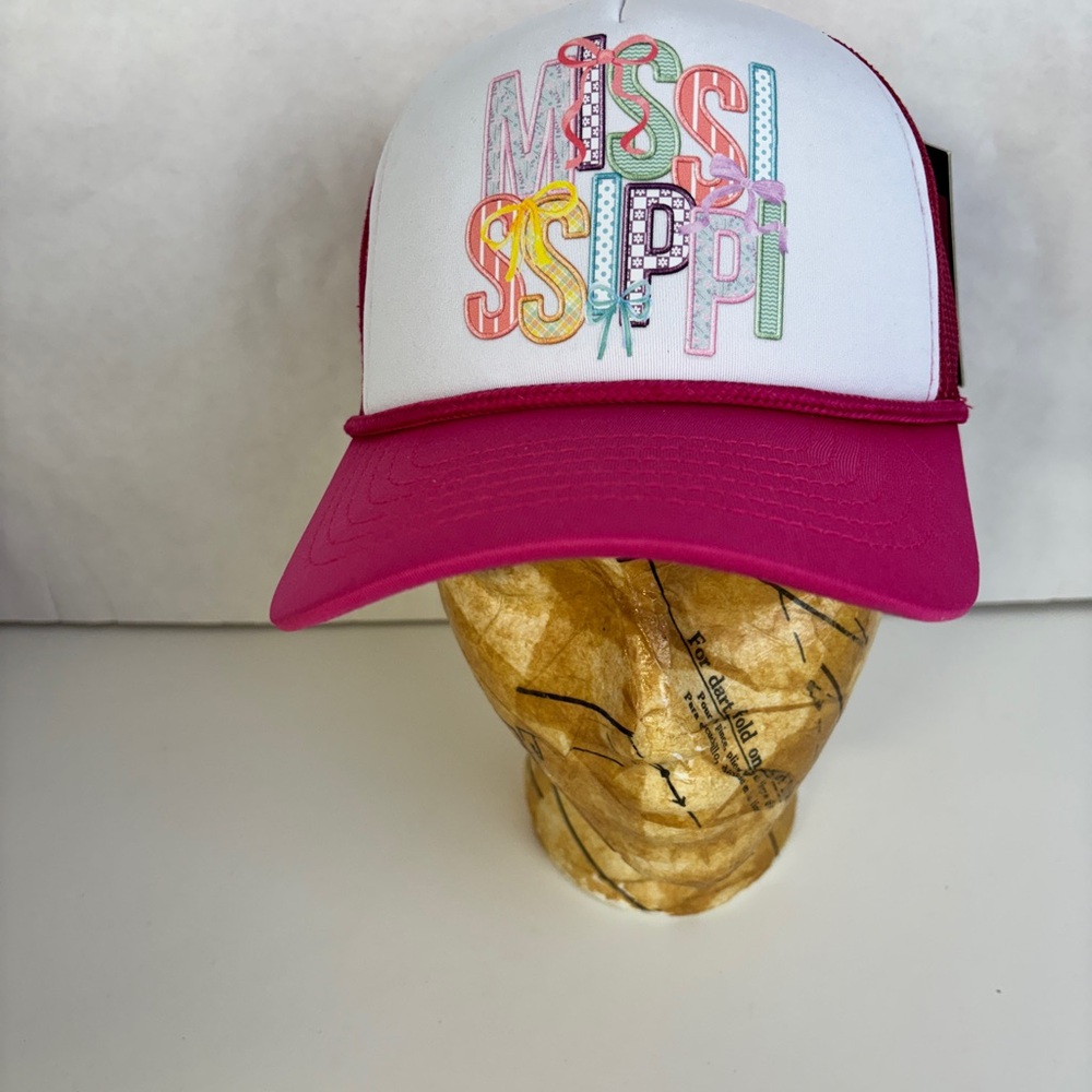 Mississippi Pink Trucker Hat